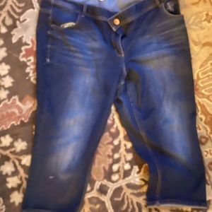 Lane Bryant size 22 cropped jeans